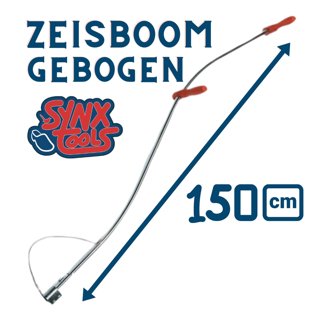 Synx Tools gebogen zeisboom 150 cm met logo