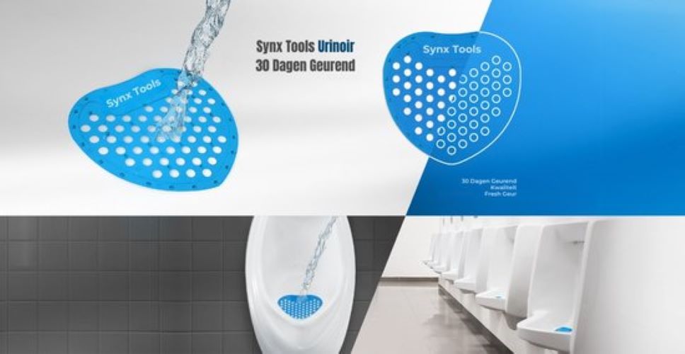 Synx Tools Urinoirmatten met Frisse geur - 30 dagen – voordeelverpakking - 20 stuks