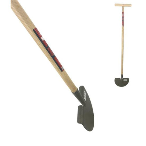 Graskantsteker met opstap, 21,5 cm breed, FSC-houten steel