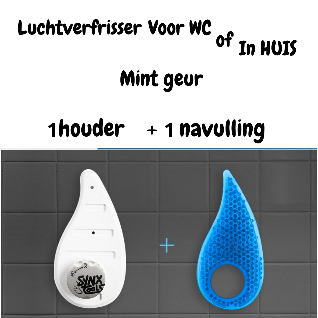 Luchtverfrisser mintgeur houder en navulling