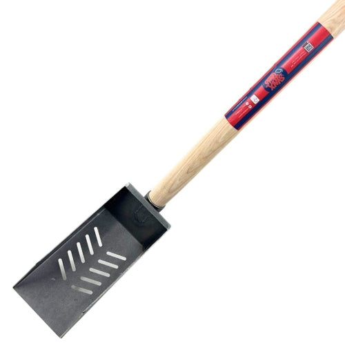 Synx Tools Rioolschep Handgesmeed - Inclusief licht gebogen steel 130 cm