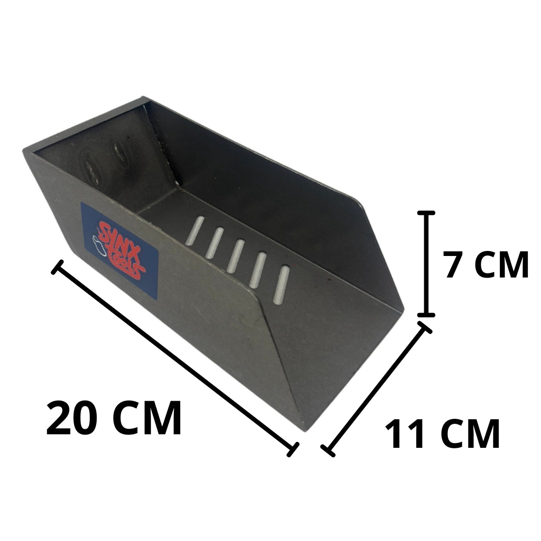 Synx Tools Rioolschep Handgesmeed - Inclusief licht gebogen steel 130 cm