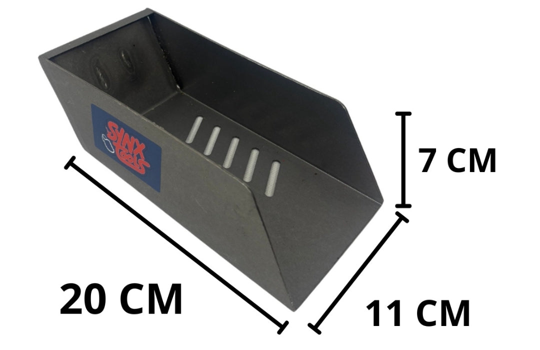 Synx Tools Rioolschep Putschep - Vierkant - gesmeed - Zonder steel