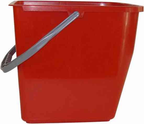 Synx Tools Emmer Rood - Mopwagen - Schoonmaak - 25 Liter