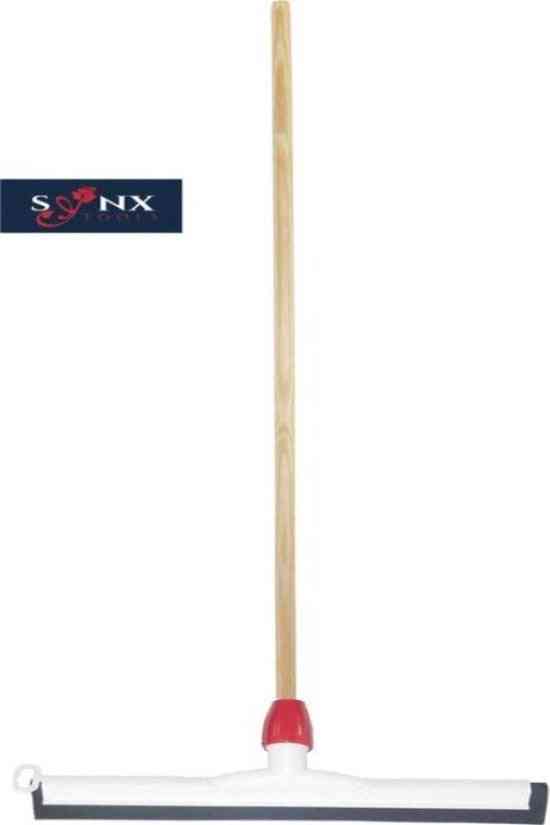 Synx Tools Vloertrekker met steel 45cm kunststof - Met Steel 150cm