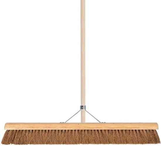 Vero - Zaalveger - 90 cm - Cocosharen - Steel 160 cm