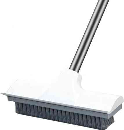 Schrobbezem met telescopische steel voor vloerreiniging