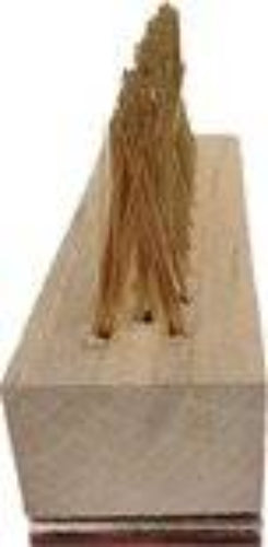 Onkruidschraper met borstelharen voor onkruid tussen tegels