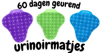 Urinoir matjes geplaatst in urinoir voor frisse geur – Synx Store