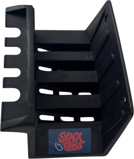 Synx Tools Support de tuyau mural en plastique pour tuyau - Support de tuyau - Montage mural - Tuyau d'arrosage 1/2 30m