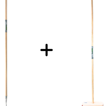 Rechte Schoffel 20 cm Met Steel 160CM en Nylon 30cm met 150 cm steel