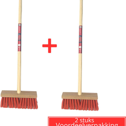 Synx Tools Kinderbezem Nylon Junior - Incl. Steel 57cm