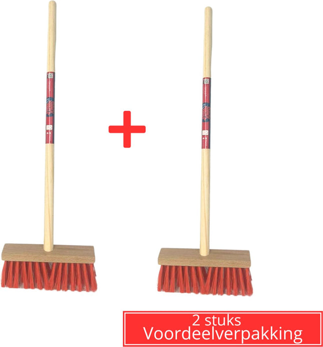 Synx Tools Kinderbezem Nylon Junior - Incl. Steel 57cm