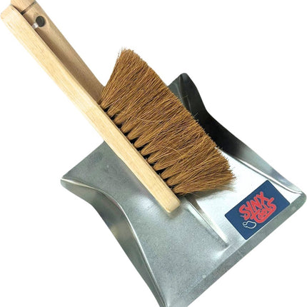 Synx Tools Coco bezem 30cm en Stoffer en blik koko set