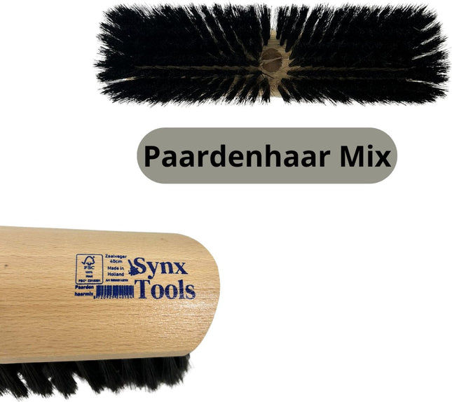 Synx Tools Bezem Los Zaalveger Paardenhaar 40cm - bezems