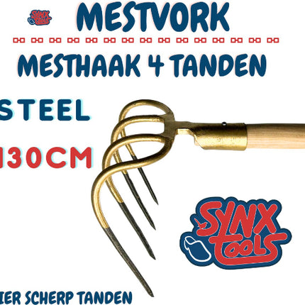 Synx Tools mesthaak met vier scherpe tanden