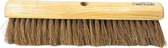 Synx Tools Bezem los 50cm Zaalveger - Cocosharen - Zachte haren - Zonder Steel - Binnenbezem - koko bezem