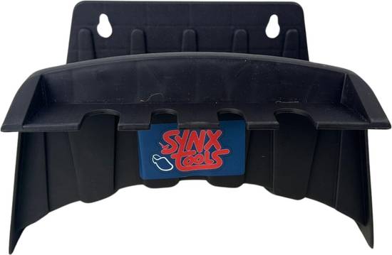 Synx Tools Support de tuyau mural en plastique pour tuyau - Support de tuyau - Montage mural - Tuyau d'arrosage 1/2 30m