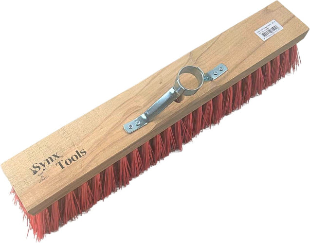 nylon buitenbezem 50 cm zonder steel met stalen houder