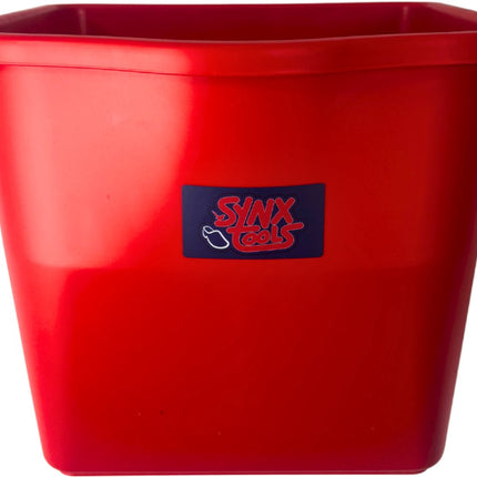 Synx Tools Emmer Rood - Mopwagen - Schoonmaak - 25 Liter