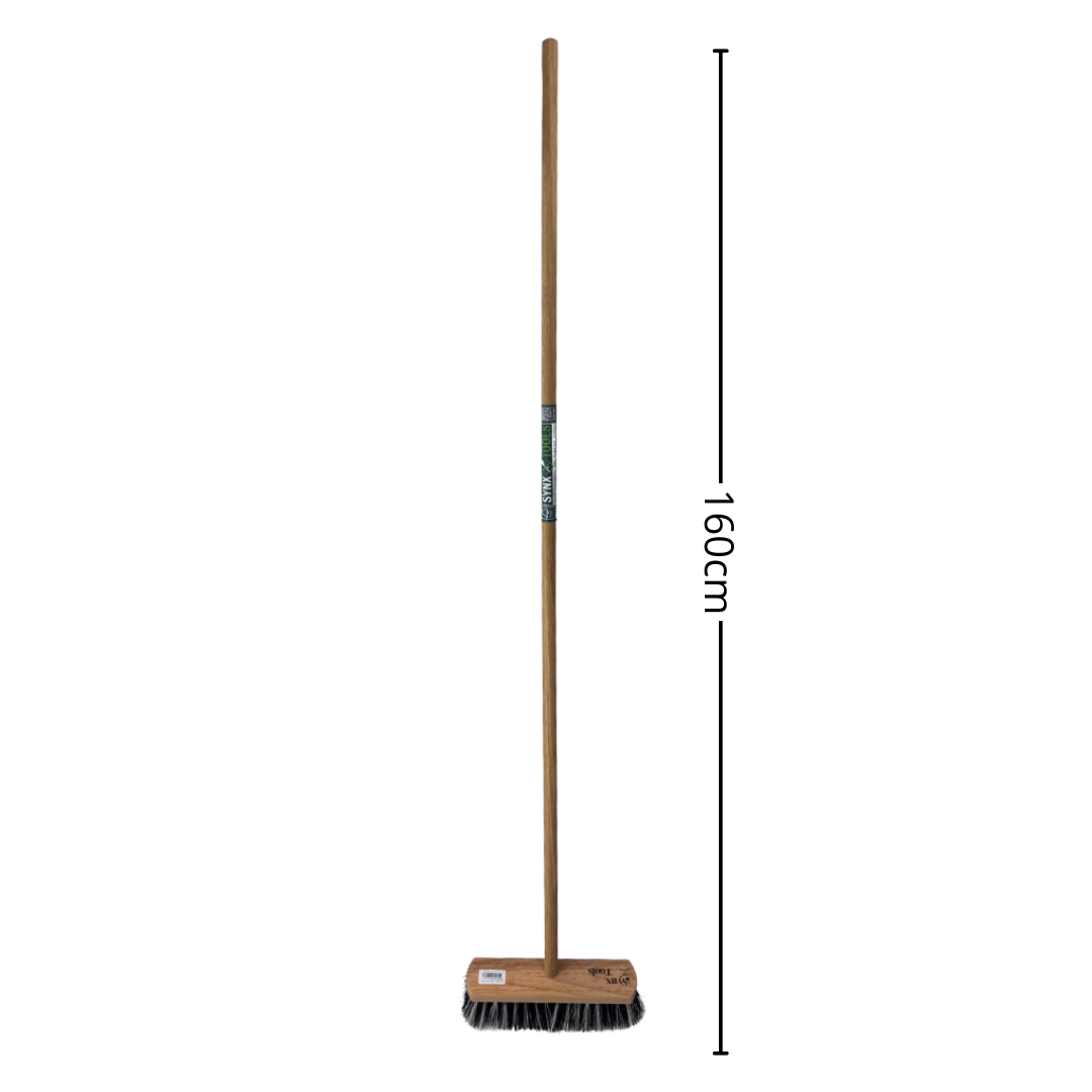 Synx Tools Straatbezem Old Dutchie - veger - tuinbezem - Incl. bezemsteel 150 cm