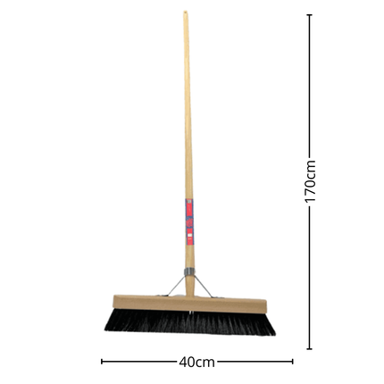 Synx Tools Horsehair 40 Room Sweeper - Soft broom