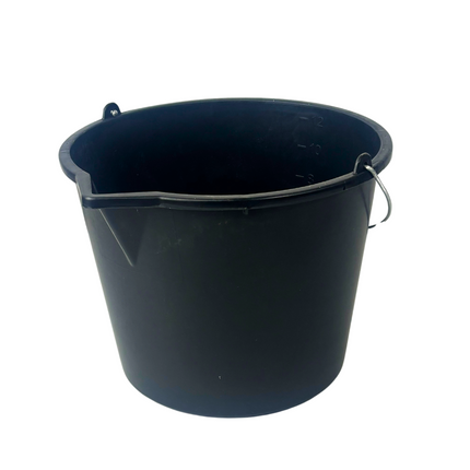 Synx Tools Bouwemmer 12L Zwart - Bouwemmers/Bouwartikelen