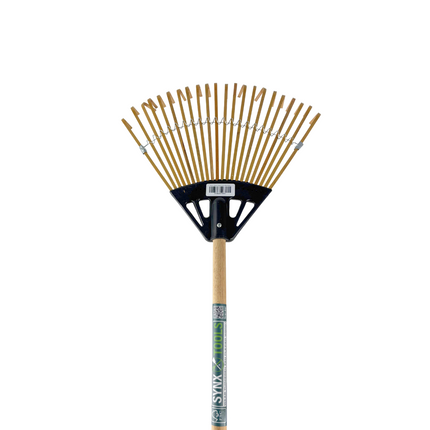Synx Tools Grashark Bamboe - hark - onderhoud gras - Totale lengte 150 cm