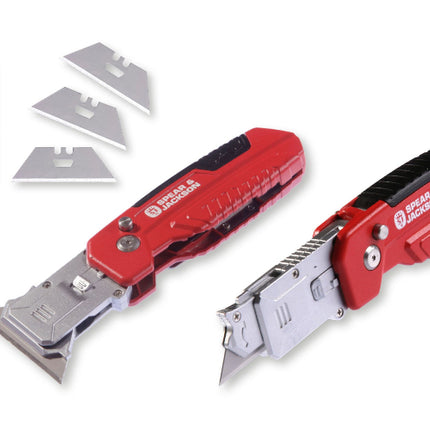 2-in-1 schraper en snijmes