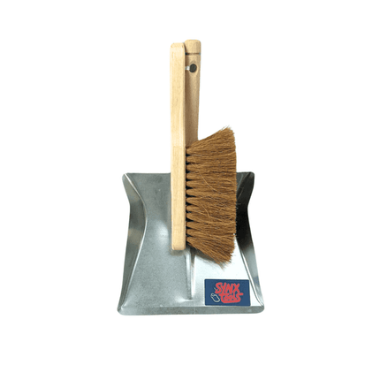 Stoffer en Blik Metaal Kokosvezel Handveger en blik Synx Tools - Kokos/cocos - Veger en blik