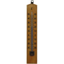 Außenthermometer Holz 20 x 4 cm - Außenthermometer