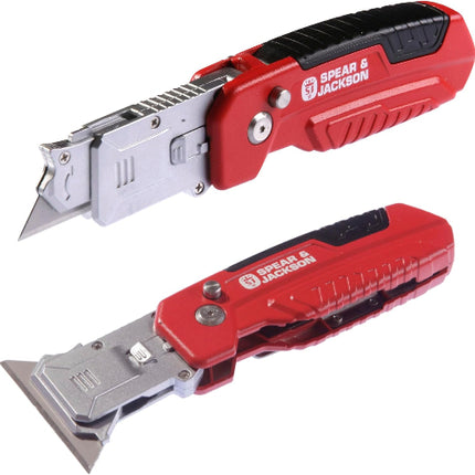 2-in-1 schraper en snijmes