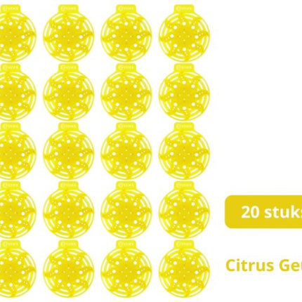 Powerscreen UrinoirMatje 20 Stuks Geel Citrus