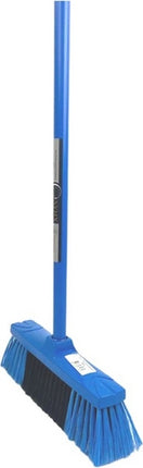 Synx Tools blauwen Binnen bezem - Bezems - incl.Steel 130cm