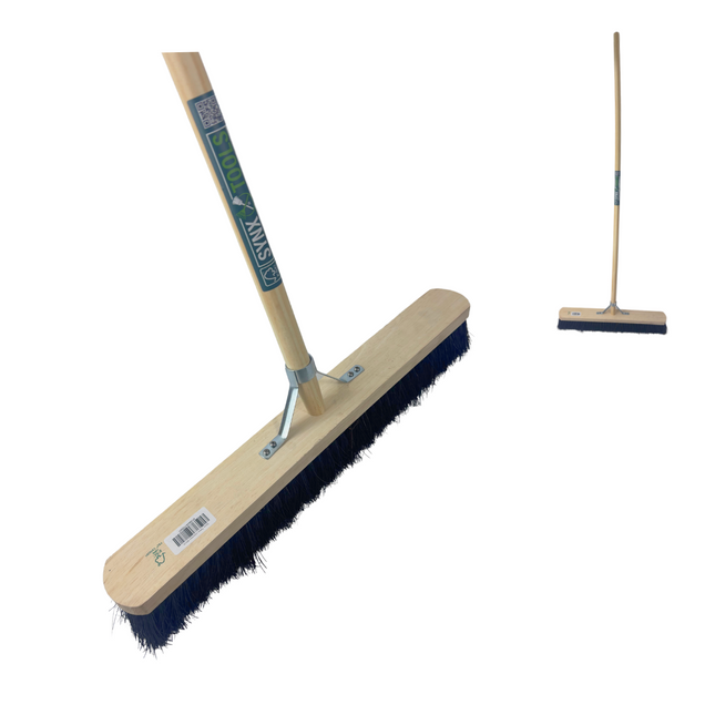 Balai Synx City - Colombo 60cm - Fibre naturelle - Avec manche 150cm