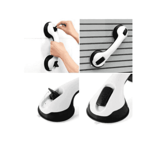 2x Anti-Slip Zuignap Handgreep - Badkamer/Toilet - 30cm