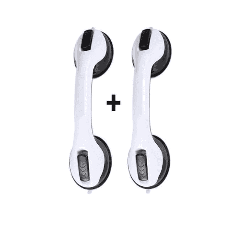 2x Anti-Slip Zuignap Handgreep - Badkamer/Toilet - 30cm