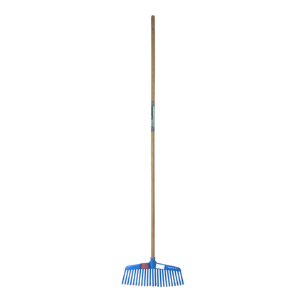 Synx Tools Laubbesen 22 Zähne – Gemischte Farben – Laubbesen – Inkl. Stiel 150 cm