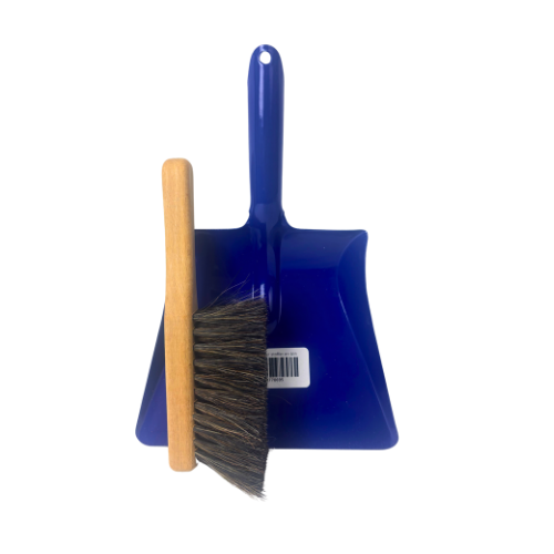 Synx Tools kinder stoffer en blik Blauw - Stoffer en blik - kinderbezem - stoffer en blik kinderen - bezems
