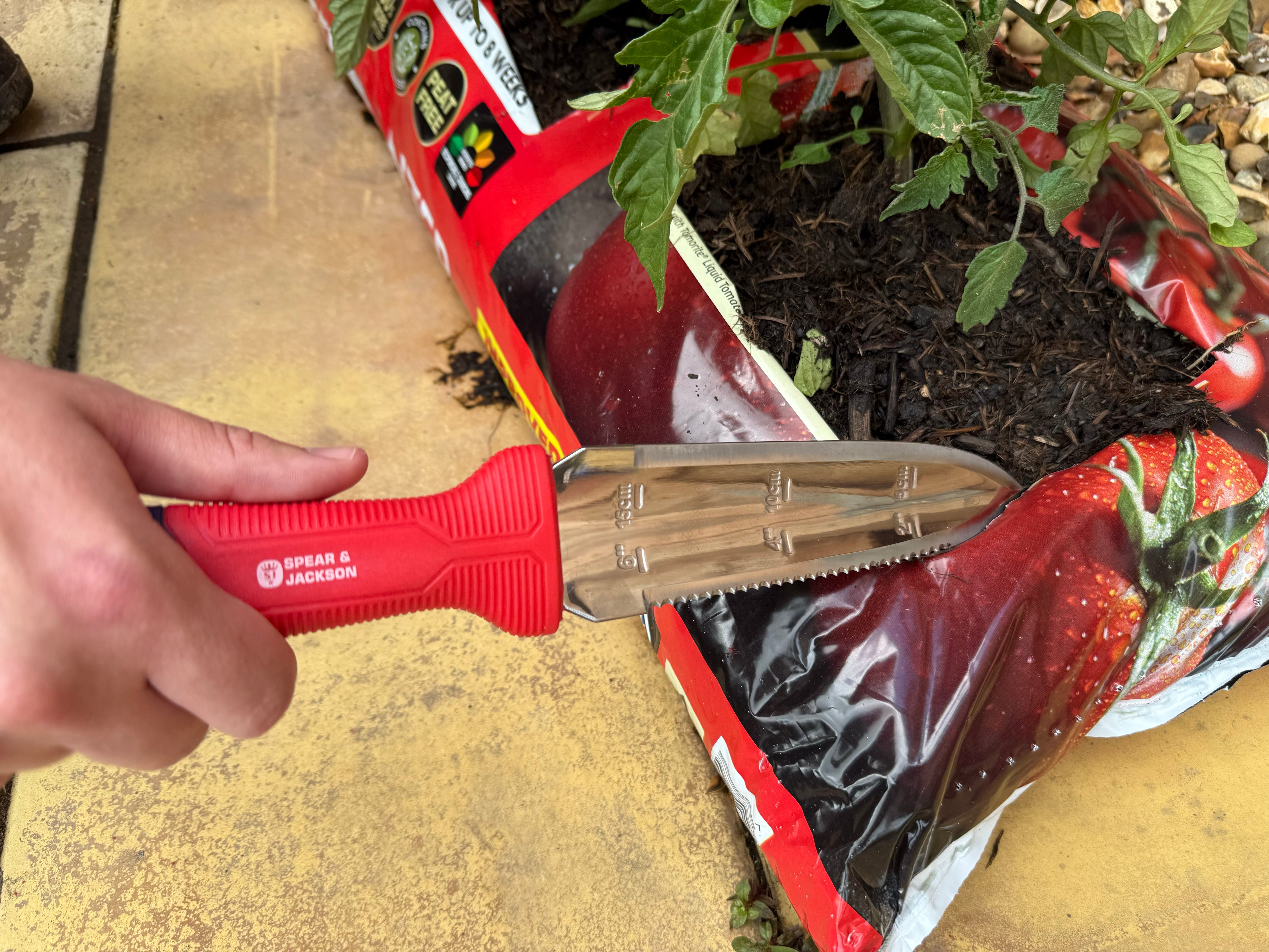 Spear & Jackson Hori Hori mes inclusief holster met riemlus