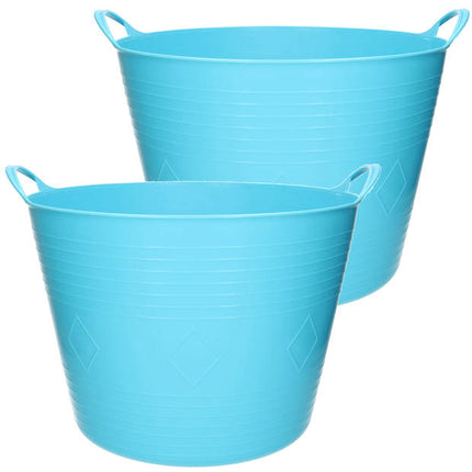 Flexibele wasmand 40 liter in kunststof voor opbergen – Synx Store