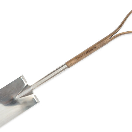 Spear & Jackson Traditional Spade Roestvrijestaal - RVS Spade - Houten Wishbone Steel - Getrede Kop - 10 jaar Garantie