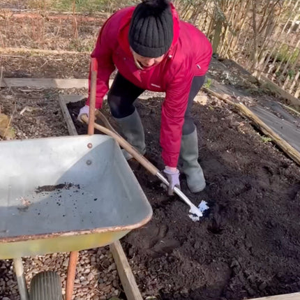 Spear & Jackson Traditional Spade Roestvrijestaal - RVS Spade - Houten Wishbone Steel - Getrede Kop - 10 jaar Garantie