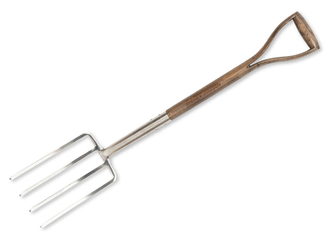 Spear & Jackson Mestvork Traditional Stainless – Roestvrijstalen Spitvork voor Zwaar Graafwerk