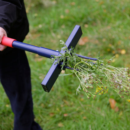 Spear & Jackson Onkruidsteker - Ragwort Ultra Weeder – Metalen Onkruidverwijderaar met Pompmechanisme - Lengte 102cm