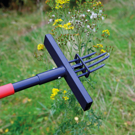 Spear & Jackson Onkruidsteker - Ragwort Ultra Weeder – Metalen Onkruidverwijderaar met Pompmechanisme - Lengte 102cm