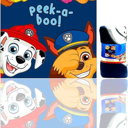 Paw Patrol fleece deken plaid Peek-a-boo! - 100 x 140 cm
