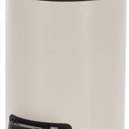 Vuilnisbak pedaalemmer 3 liter Taupe van 17 x 25 cm - Badkameraccessoires/benodigdheden