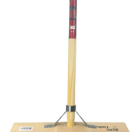 Synx Tools Straatbezem 40 cm - harde bezem - bezem voor buiten - Incl. bezemsteel 150 cm