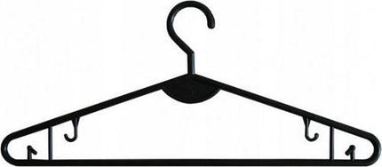 Synx Tools 100X Kledinghangers Zwart - Kleerhangers - Broekhangers - Hanger - Voordeelverpakking 100 stuks - Ophangers - Roklat - Multi Pack 100 stuks - Kapstokken